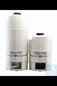 Bild von Vorratstanks für Wasseraufbereitungssysteme Vorratstank, mit Füllstandsanzeige