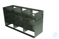 Bild von neoLab® Schrankgestell f. 50erBox, 3x4 Fächer, 142 x 426 x 224 mm