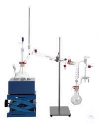 Bild von Destillationsapparatur, komplette Einheit