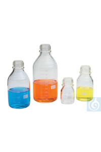 Bild von neoLab® Laborflaschen oh. Kappe 500 ml ISO 4796 Boro-Glas 3.3 GL 45 VE 10 1