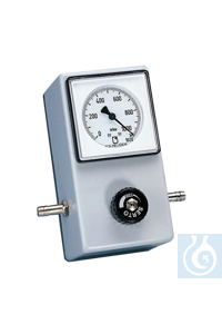 Bild von neoLab® Fein-Vakuum-Messgerät mit Regler, für Innen-Ø 8-9 mm, 1020-0 mbar