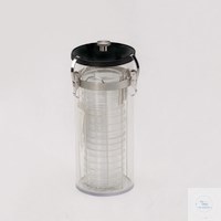 Bild von Anaerobengefäß ''crystal eco'', mit Belüftungsschraube, 3 Liter