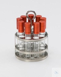 Bild von Reagenzglas-Einsatzgestell für 9 Reagenzgläser ''test tubes''