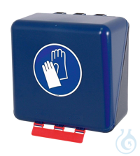 Bild von neoLab Aufbewahrungsbox f. Handschuhe blau Midi Nr. 2-6058