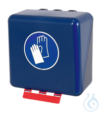 Bild von neoLab Aufbewahrungsbox f. Handschuhe blau Midi Nr. 2-6058