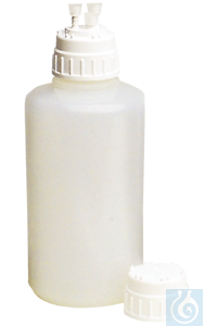 Bild von neoLabLine® Ersatz-Saugflasche 4 l mit Schraubverschluss und Oliven