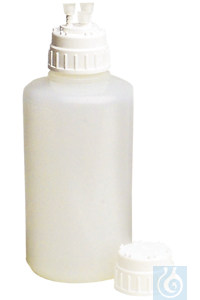 Bild von neoLabLine® Ersatz-Saugflasche 4 l mit Schraubverschluss und Oliven