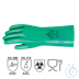 Bild von neoLab Schutzhandschuhe Nitril grün, Gr. 8, Profastrong NF33, Paar