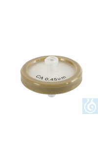 Bild von qpore® Spritzenvorsatzfilter aus CA, steril, 0.22 µm, Ø 25 mm, 100 Stk/Pack