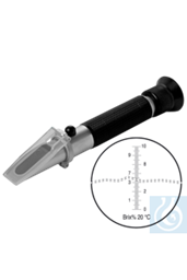 Bild von neoLab® Handrefraktometer für niedrige Konzentration, 0-10% Brix