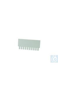 Bild von neoLab® Zubehör zu 7-0141: Kamm 1 mm, 8 Zähnen, 7,1 mm breit, Vol. 90 µl