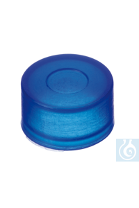 Bild von neochrom® PE Push-On Kappe 8 mm mit verdünnter Durchstichstelle 100 St./Pack