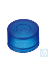 Bild von neochrom® PE Push-On Kappe 8 mm mit verdünnter Durchstichstelle 100 St./Pack