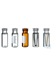 Bild von neochrom® TopSert Schnappringflasche ND11, 0,2 ml, TPX, mit Glas-Mikroeinsatz