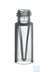 Bild von neochrom® Kurzgewinde-Mikroflasche ND9 0,3 ml TPX hoch transparent, 100 St./Pack