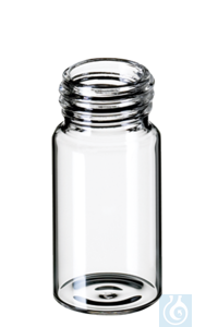 Bild von neochrom® EPA Gewindeflaschen ND24, 60,0 ml Klarglas, 140 x 27,5 mm, Gewinde 24-