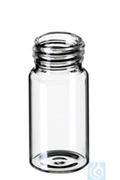 Bild von neochrom® EPA Gewindeflaschen ND24, 20,0 ml Klarglas, 57 x 27,5 mm, 100 St./Pack