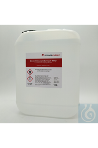 Bild von Desinfektionsmittel auf Isopropanolbasis nach Rezeptur der WHO (10 Liter)