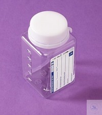 Bild von Wasserprobenflasche, 500ml, PET klar, Thiosulfate, steril
