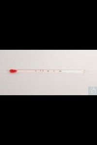 Bild von H-B DURAC Blood Bank Liquid-In-Glass Refrigerator Thermometer; -5 to 20C, PFA