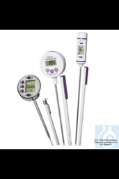 Bild von H-B DURAC Calibrated Electronic Stainless Steel Stem Thermometer, -40/232C