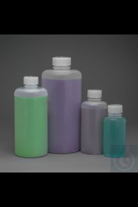 Bild von Bel-Art Precisionware Narrow-Mouth 250ml (8oz) Low-Density Polyethylene Bottles;