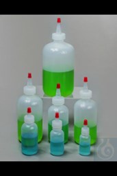 Bild von Bel-Art Dispensing/Drop 250ml (8oz) Polyethylene Bottles; 24mm Closure (Pack of