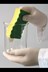 Bild von Bel-Art Cleanware Polyurethane Glassware Scrubbing Sponge; 4¼ x 2½ x 1 in. (Pack