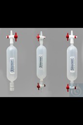 Bild von Bel-Art Polypropylene Gas Sampling Bulb with Stopcock End and 3-Way Stopcock
