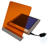 Bild von SafeVIEWMini Blaulichttrans.15.3x15.3cm, inkl. orangene Filterabdeckung