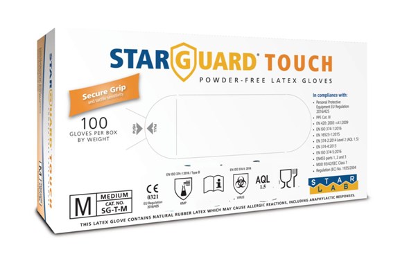 Bild von StarGuard  Touch, Latex-Handschuhe, M
