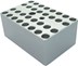 Bild von Metallblock für Mini Trockenbad für 32 times 0,2-ml-Gefäße