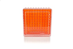 Bild von Kryo-Lagerbox für 100 Gefäße, orange
