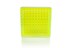 Bild von Kryo-Lagerbox für 100 Gefäße, gelb