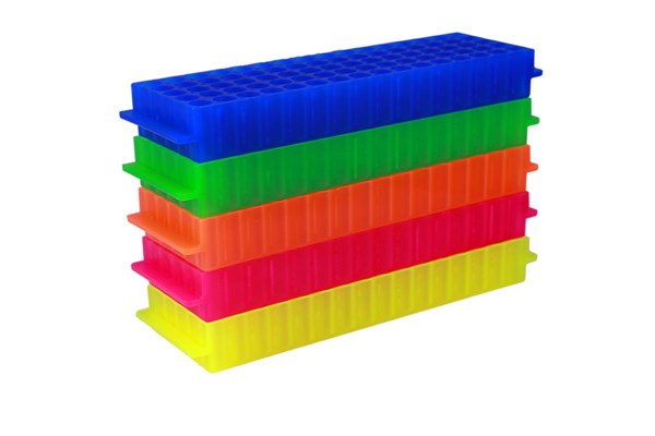 Bild von StarRack 80 Lagergestell aus Polypropylen für die Fraktionssammlung, Neonfarben, gemischt