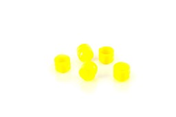 Bild von Farbige Deckeleinsätze für Kryoröhrchen, gelb