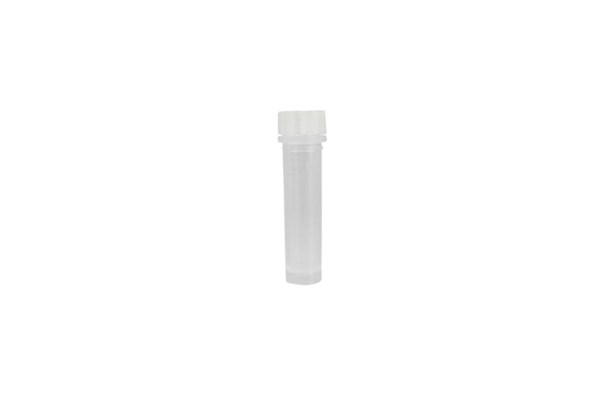 Bild von 2,0 ml EasyGrip-Schraubdeckelgefäße, graduiert, mit Stehrand, Natur (steril) mit Easy-Grip Deckel