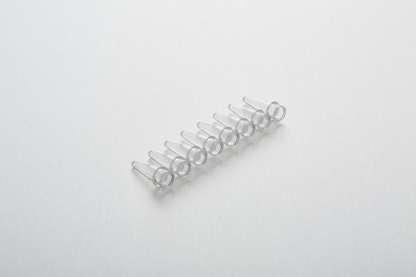 Bild von 0,2 ml 8er PCR-Gefäßstreifen (Karton (Case)), Natur