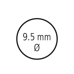 Bild von StarTag-Laboretiketten (rund, 9,5 mm Durchmesser), weiß