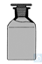 Bild von ecoLab Steilbrustflaschen braunglas 250ml EH Glasstopfen NS19/26