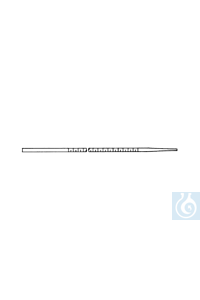 Bild von neoLab® Enzymtest-Messpipetten braun, Kl. B, 10 ml, grad. 0,1