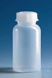 Bild von Flasche, PE-LD, Weithals 50 ml, GL 32, mit Verschluss
