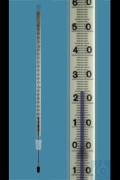 Bild von Thermometer mit Normschliff NS 14,5/23, ähnlich DIN, Einschlussform,