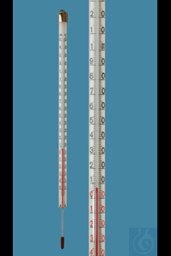 Bild von Demonstrationsthermometer, Einschlussform, -50+150:1°C, Kapillare prismatisch
