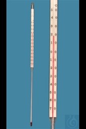 Bild von Stockpunkt Thermometer, DIN 12785, Einschlussform, -70+50:1°C, Kapillare
