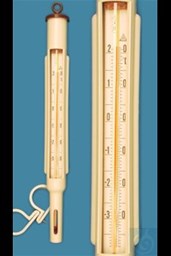 Bild von AMA Tiefkühlthermometer, in Kunststoff-Fassung, Einschlussform, -35+20:0,5°C,