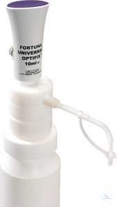 Bild von Dispenser FORTUNA, UNIVERSAL OPTIFIX HF 1 - 5 ml : 0.1 ml, Dosierzylinder aus