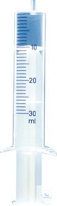 Bild von Einmalspritze, 2-teilig, HENKE-JECT 5 ml (6 ml), Luer-Konus, ohne Kanüle