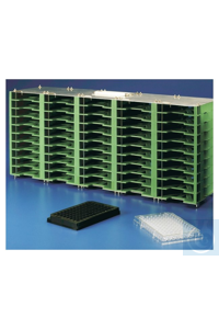 Bild von Nunc&trade; Microplate Plastic Storage Racks 10 Tall Each Rack, Microplate
