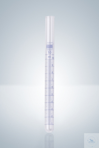 Bild von Reagenzgläser DURAN®, blau graduiert, 10:0,1 ml, L 170 mm, AD 14 mm